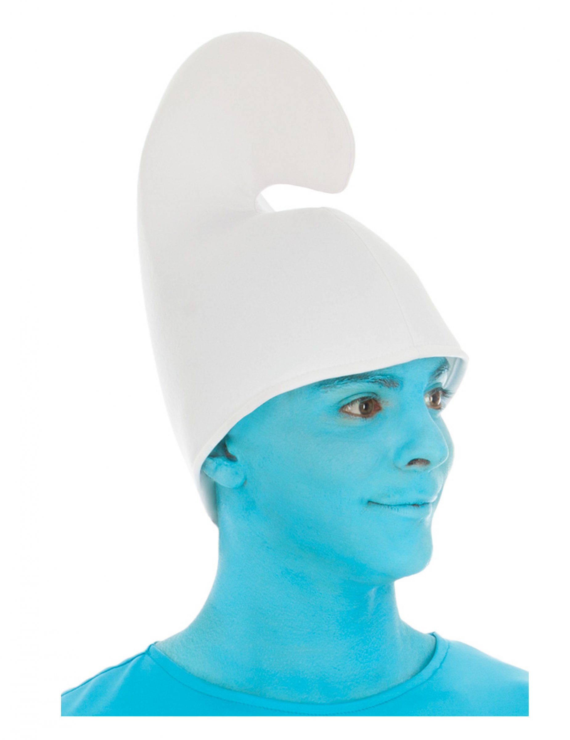 Déguisement Bonnet De Schtroumpf - Lot De 5 Avec Barbe & Sourcils - Pour Enfants Et Adultes (Fêtes, Noël, Carnaval)