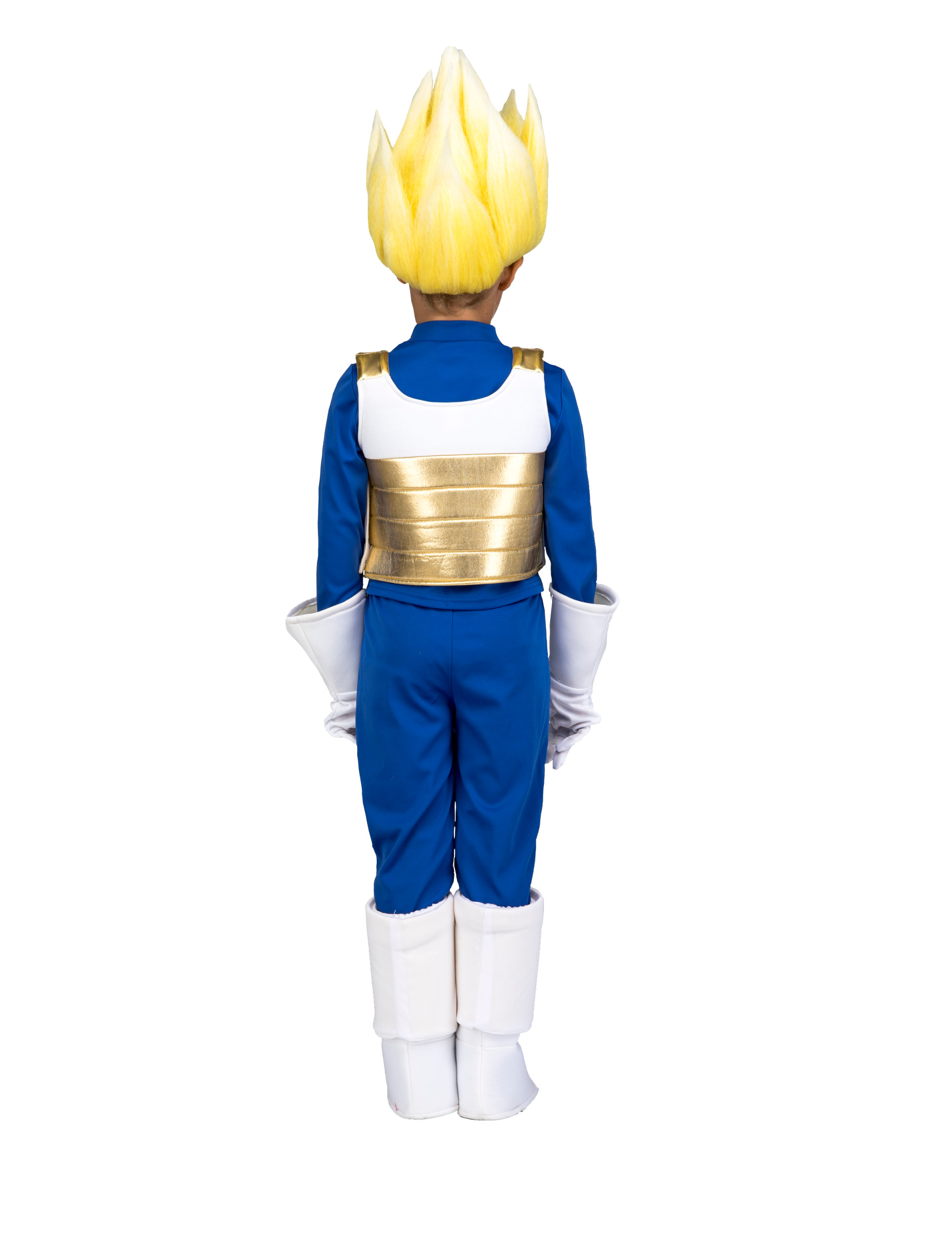 Coffret déguisement Super Saiyan Vegeta Dragon Ball enfant avec perruque –  Déguisements cadeaux pas chers, Boutique Arlequin
