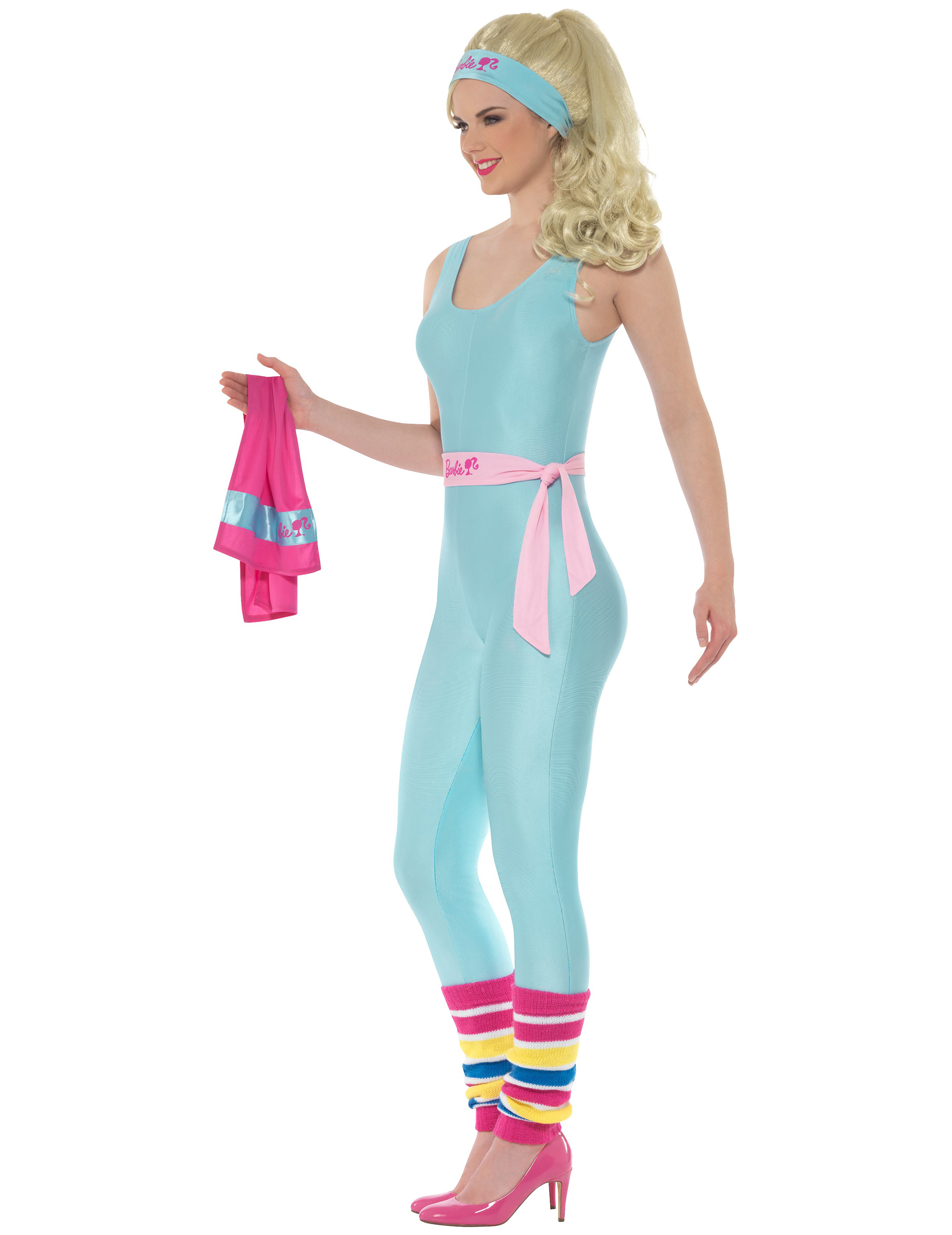 Déguisement combinaison gym bleue Barbie femme – Déguisements cadeaux pas  chers — Boutique Arlequin