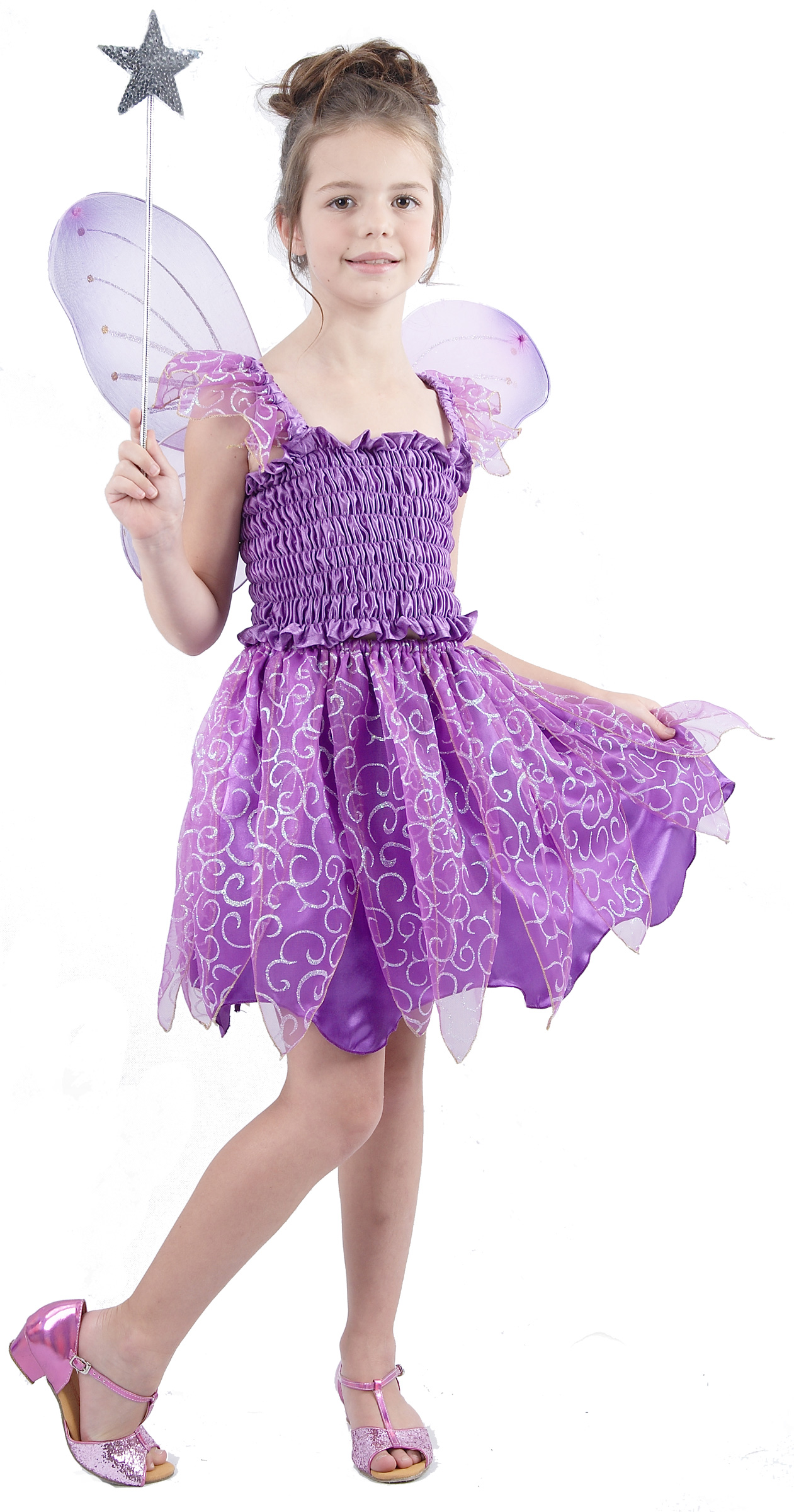 Déguisement fée violette fille – Déguisements cadeaux pas chers, Boutique  Arlequin