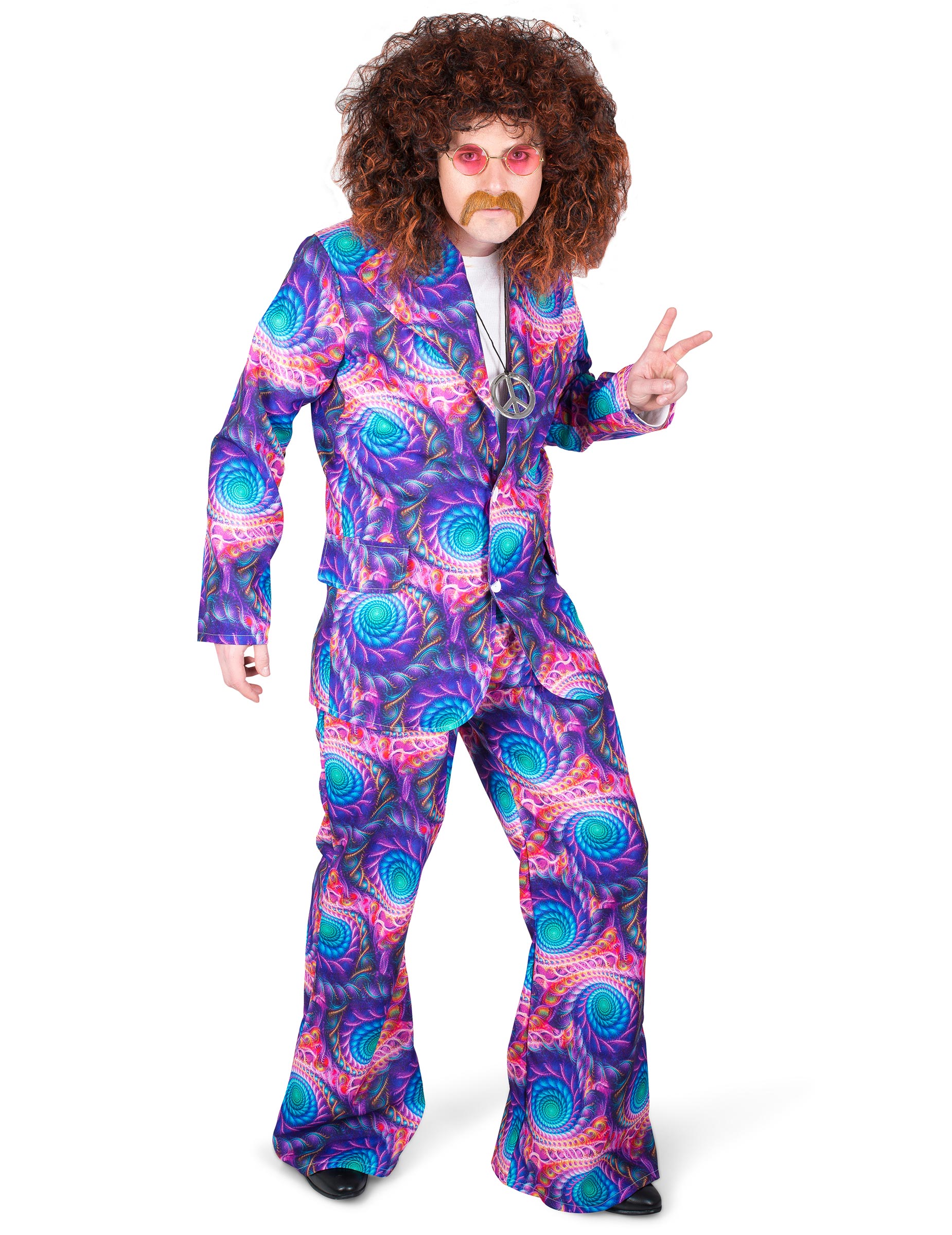Costume homme disco psychédélique - Vente de déguisements pas cher