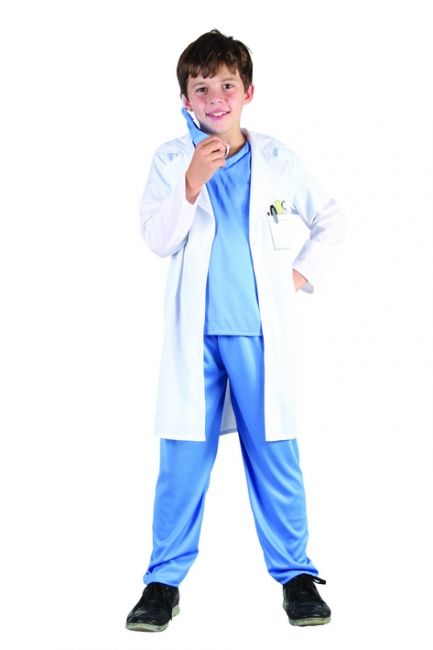 Déguisement docteur fille - L 10-12 ans (130-140 cm)