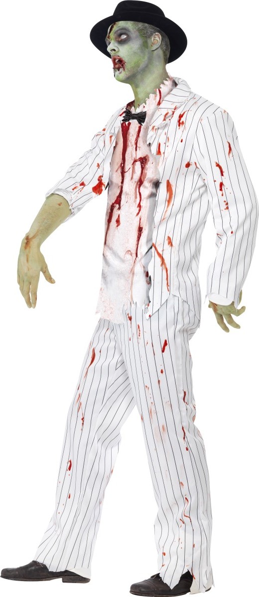 Déguisement gangster blanc zombie homme Halloween – Déguisements cadeaux  pas chers — Boutique Arlequin