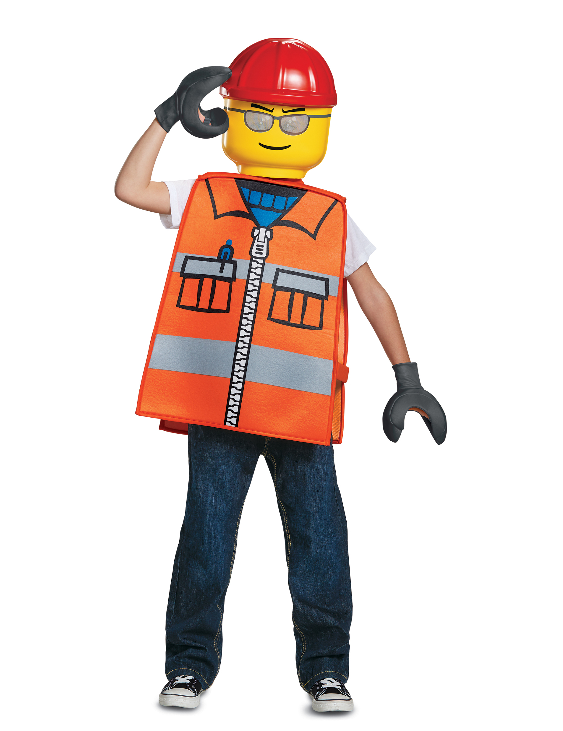 Déguisement ouvrier de chantier LEGO® garçon - Vegaooparty