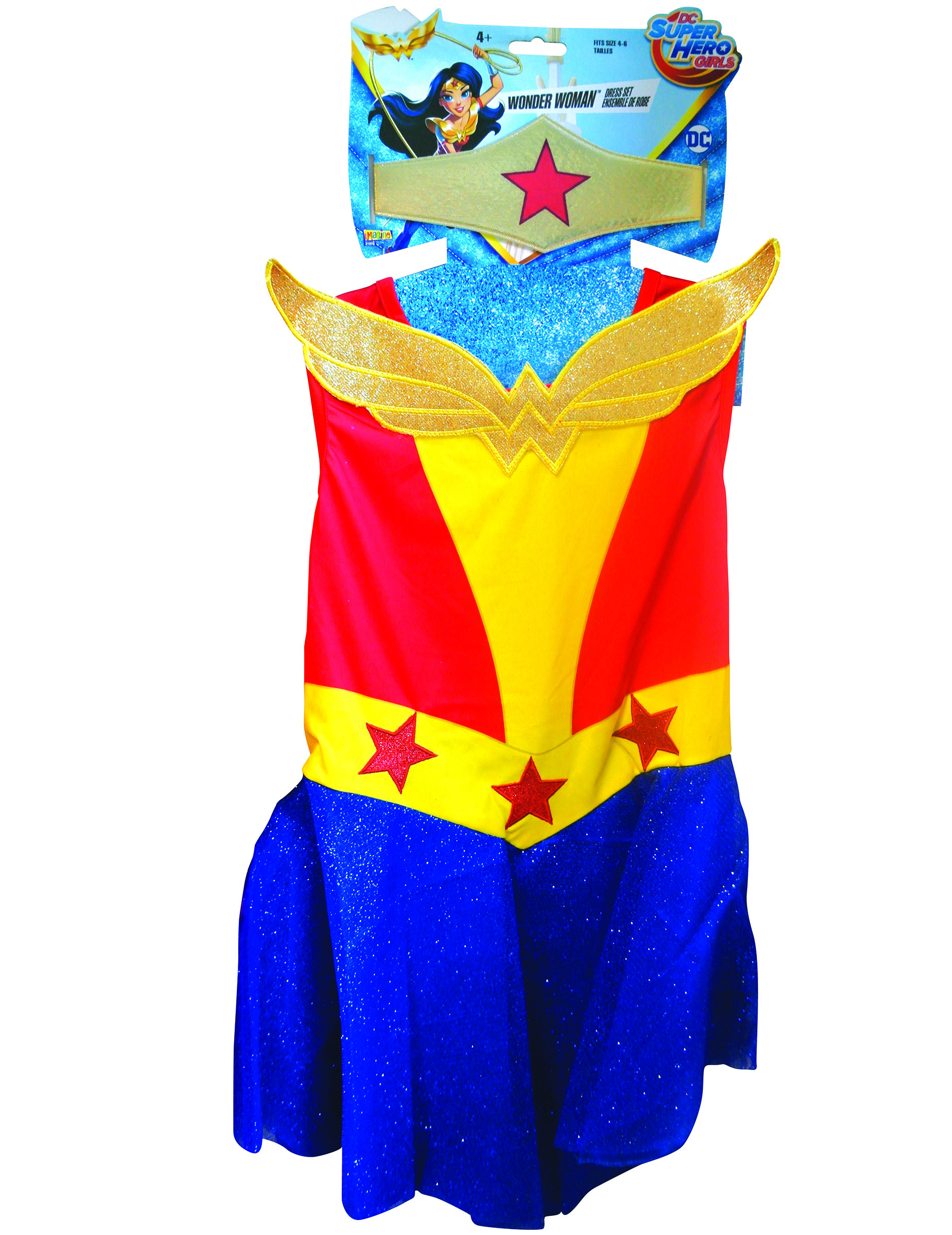 Déguisement super héros fille Wonder Woman carnaval