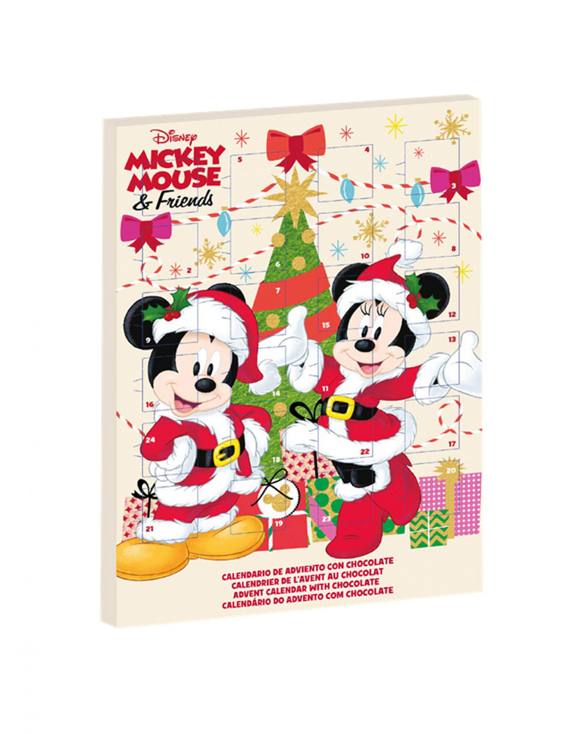 Calendrier de l’avent Mickey & Minnie 50 gr – Déguisements cadeaux pas