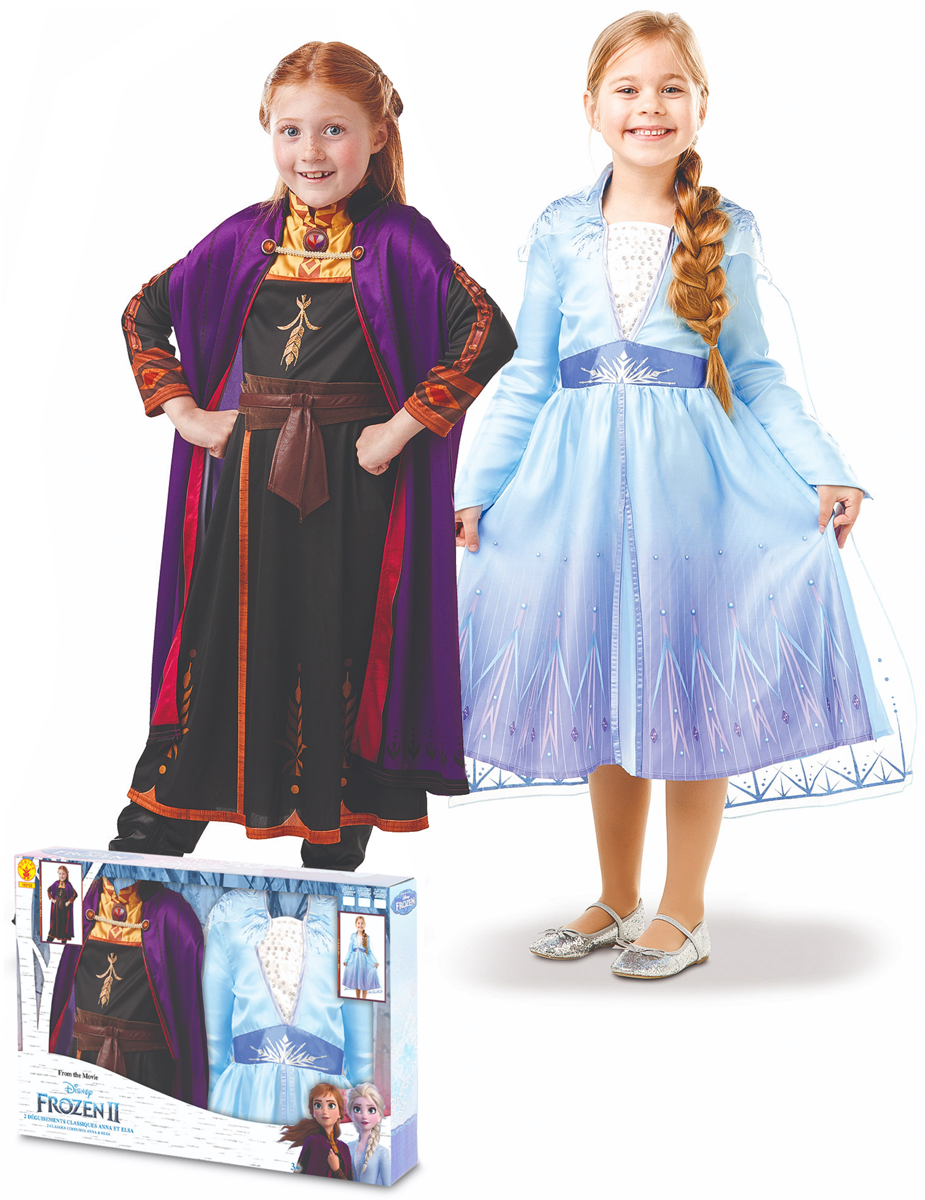 La Reine des Neiges 2, Ensemble de robes Elsa Adultes Costume de