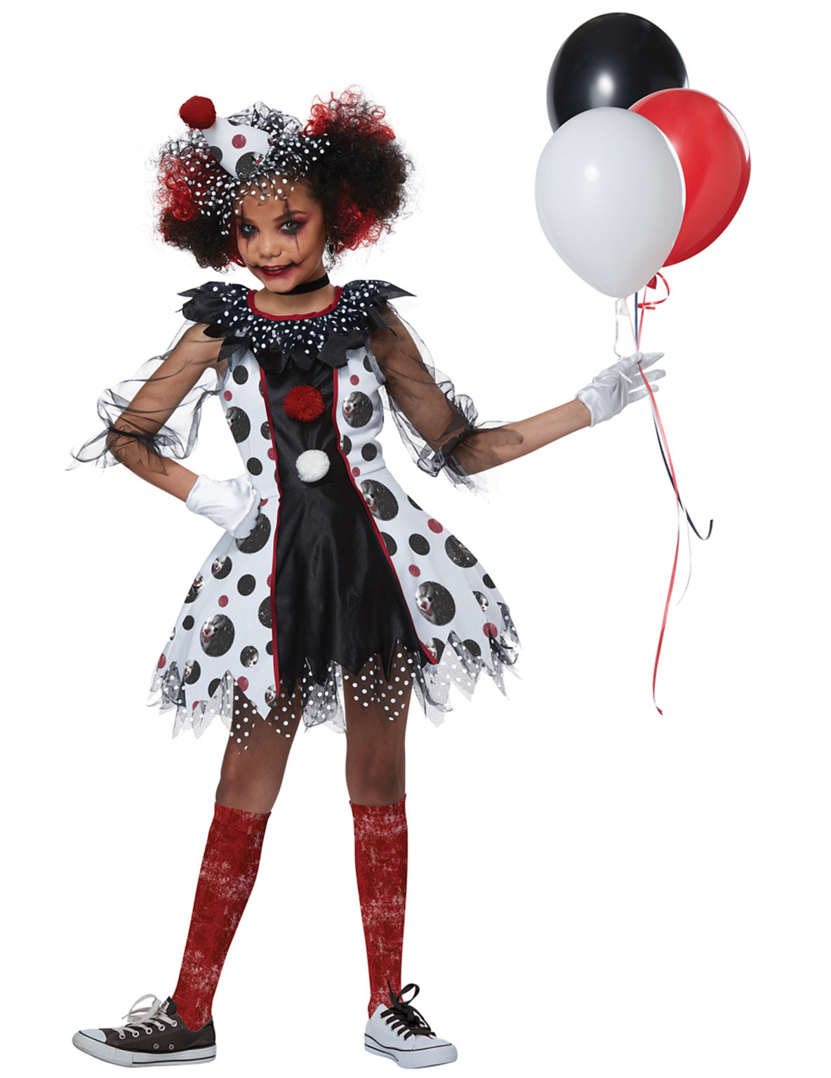 Déguisement clown effrayant fille Déguisements cadeaux pas chers