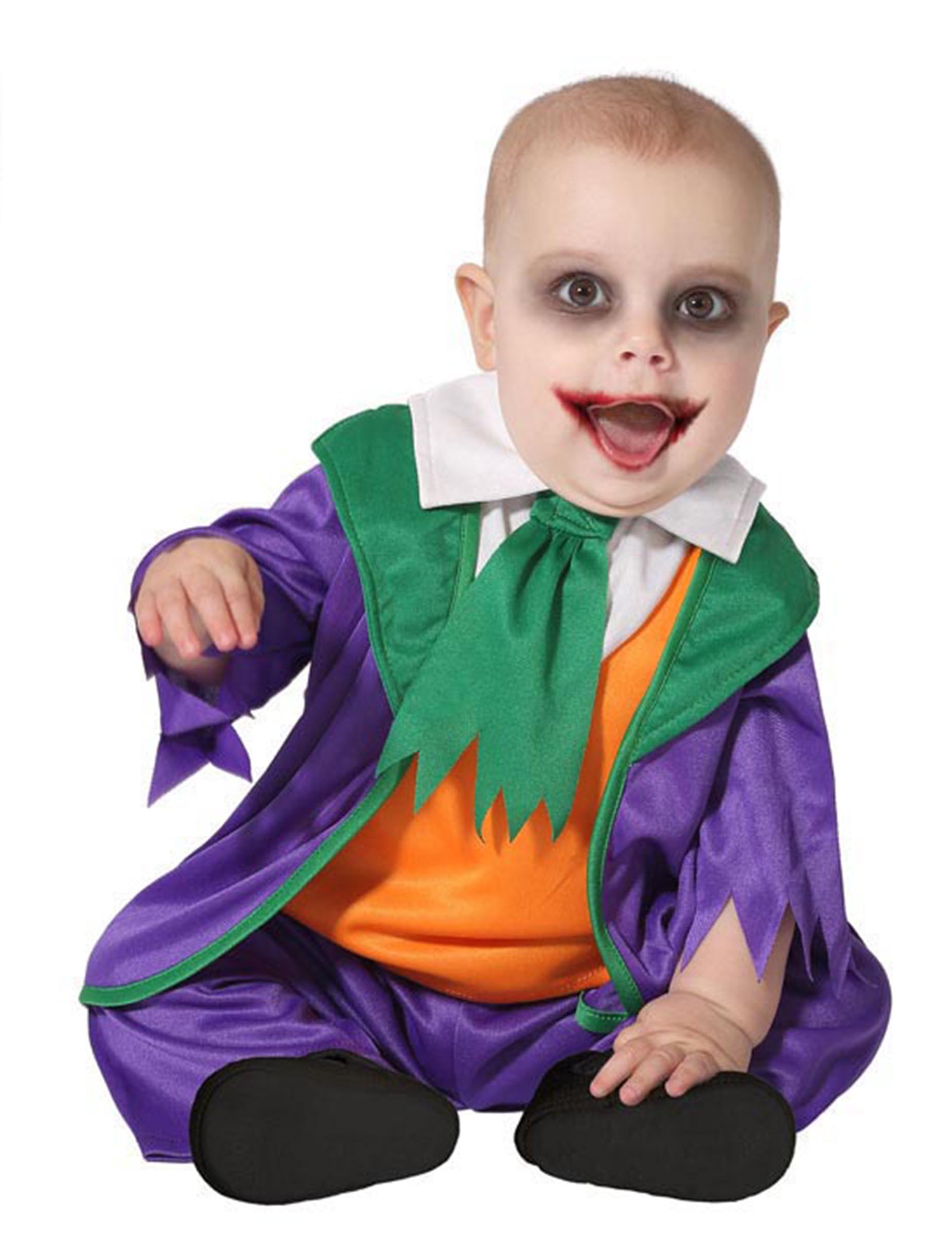 Costume baby garçon clown gris- Costume enfant - Halloween
