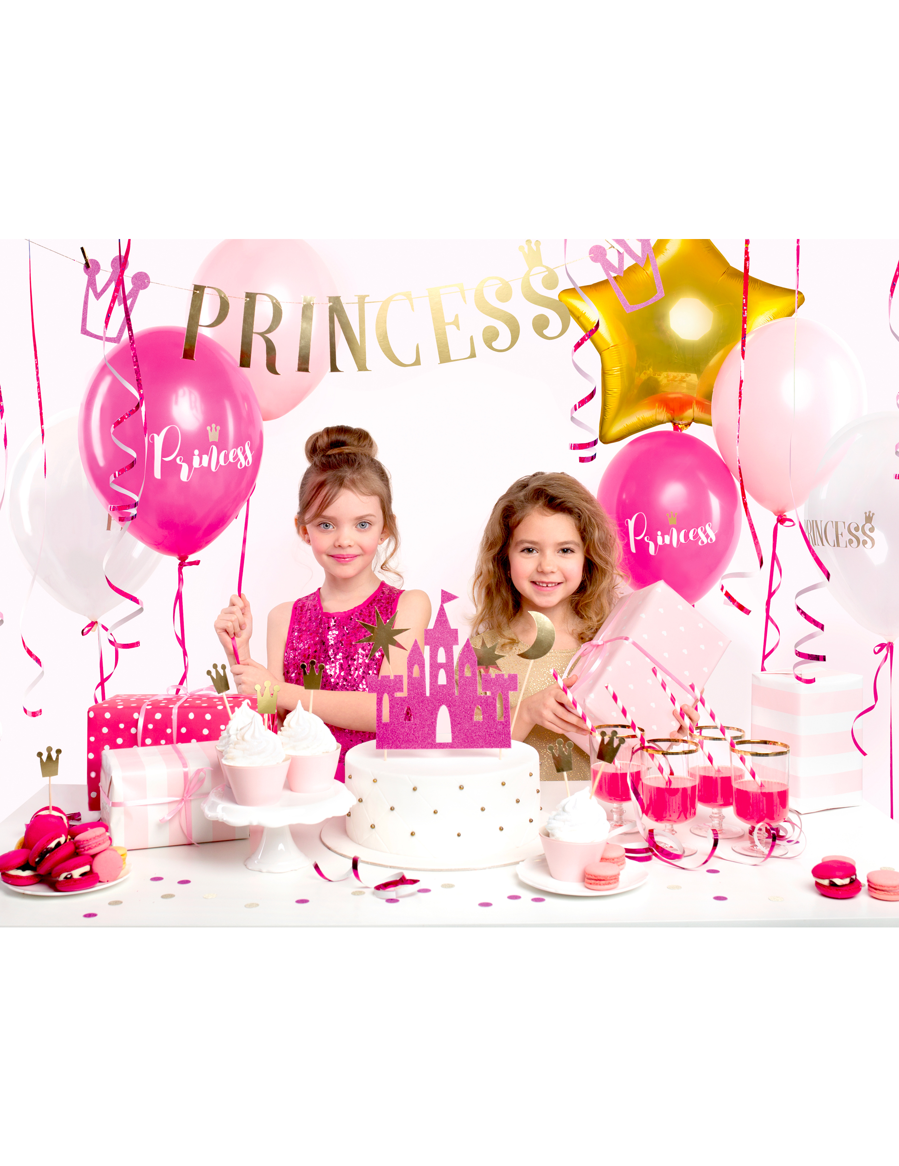 Kit Decoration Anniversaire Princesse 31 Pieces Deguisements Cadeaux Pas Chers Boutique Arlequin Suisse