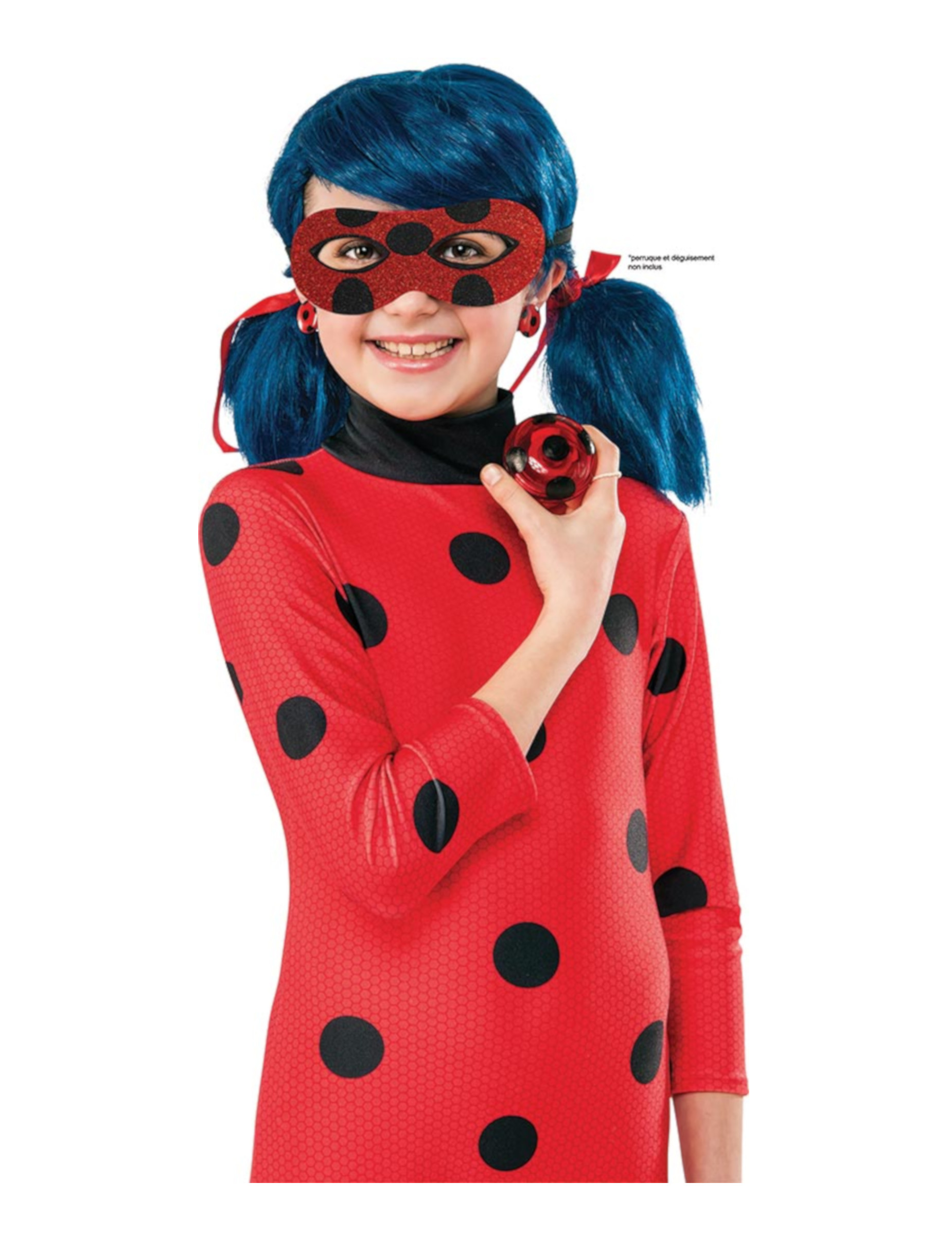 Perruque fille Ladybug – Miraculous – Déguisements cadeaux pas chers, Boutique Arlequin