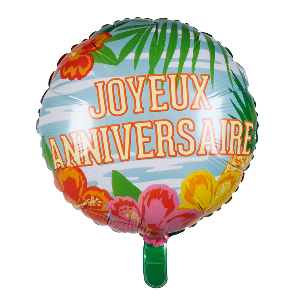 Ballon Joyeux Anniversaire Rose Gold 45 cm