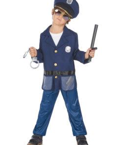 Déguisement policier bleu marine garçon
