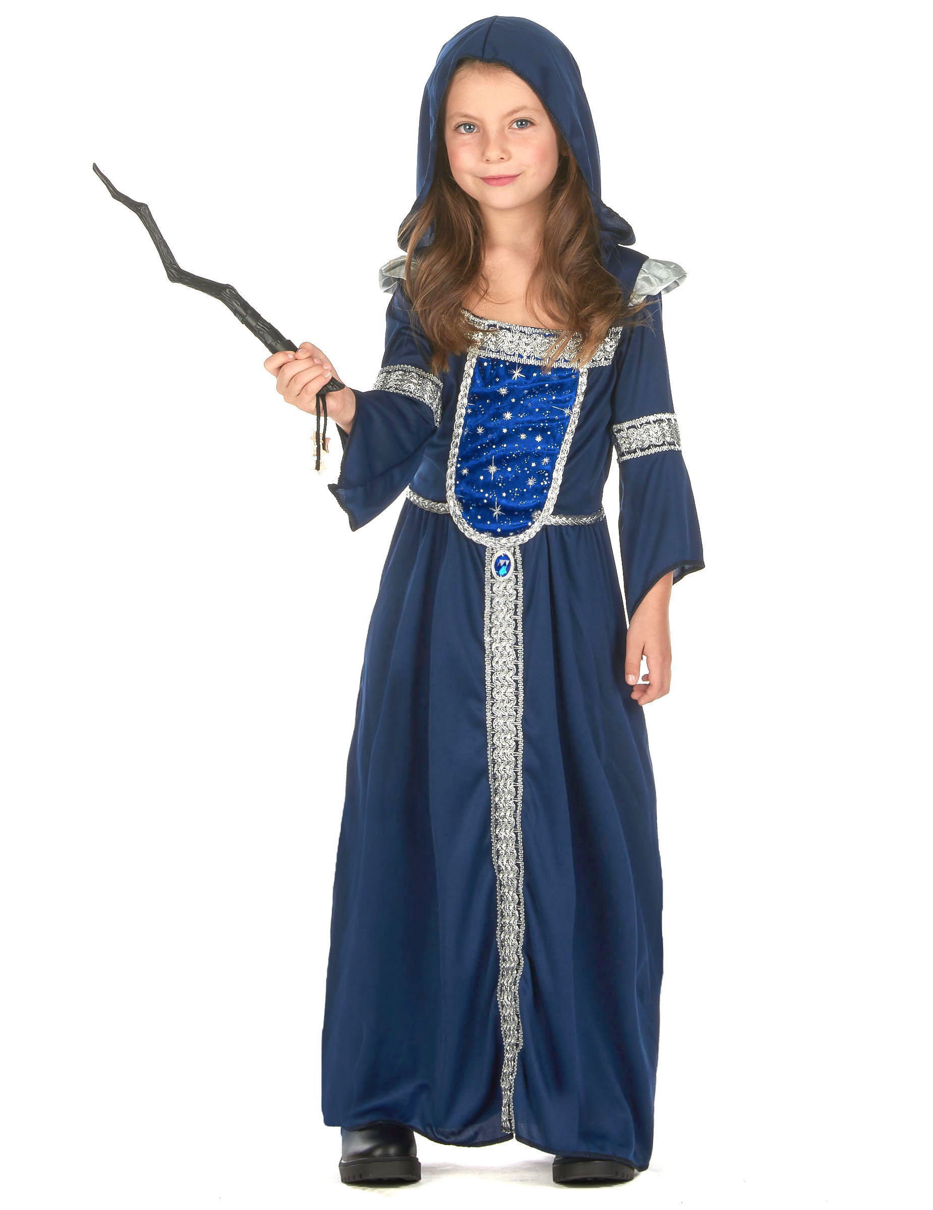 Déguisement Chevalier bleu 140cm-Costume enfant pas cher