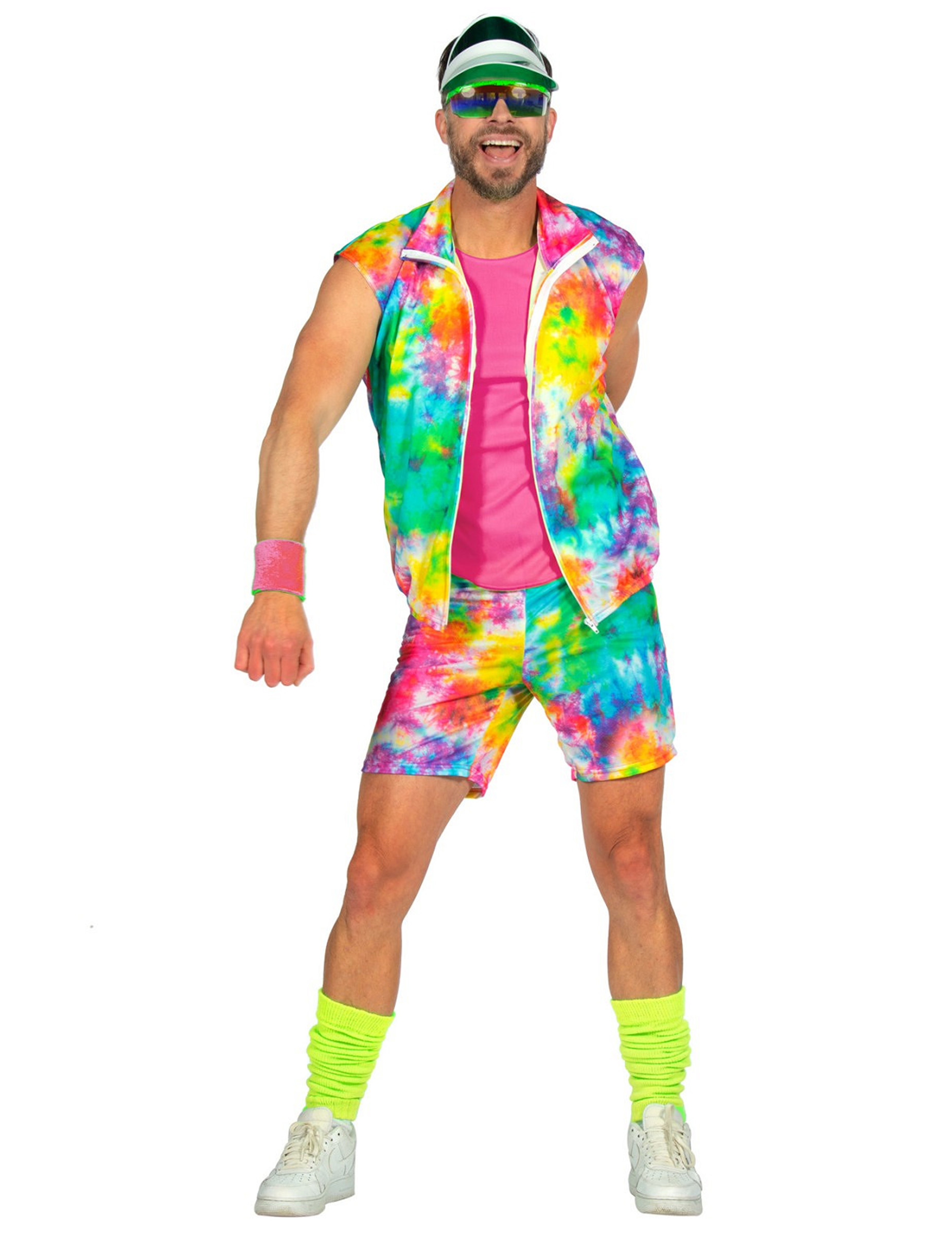deguisement-aerobic-tie-and-dye-multicolore-fluo-homme_348871
