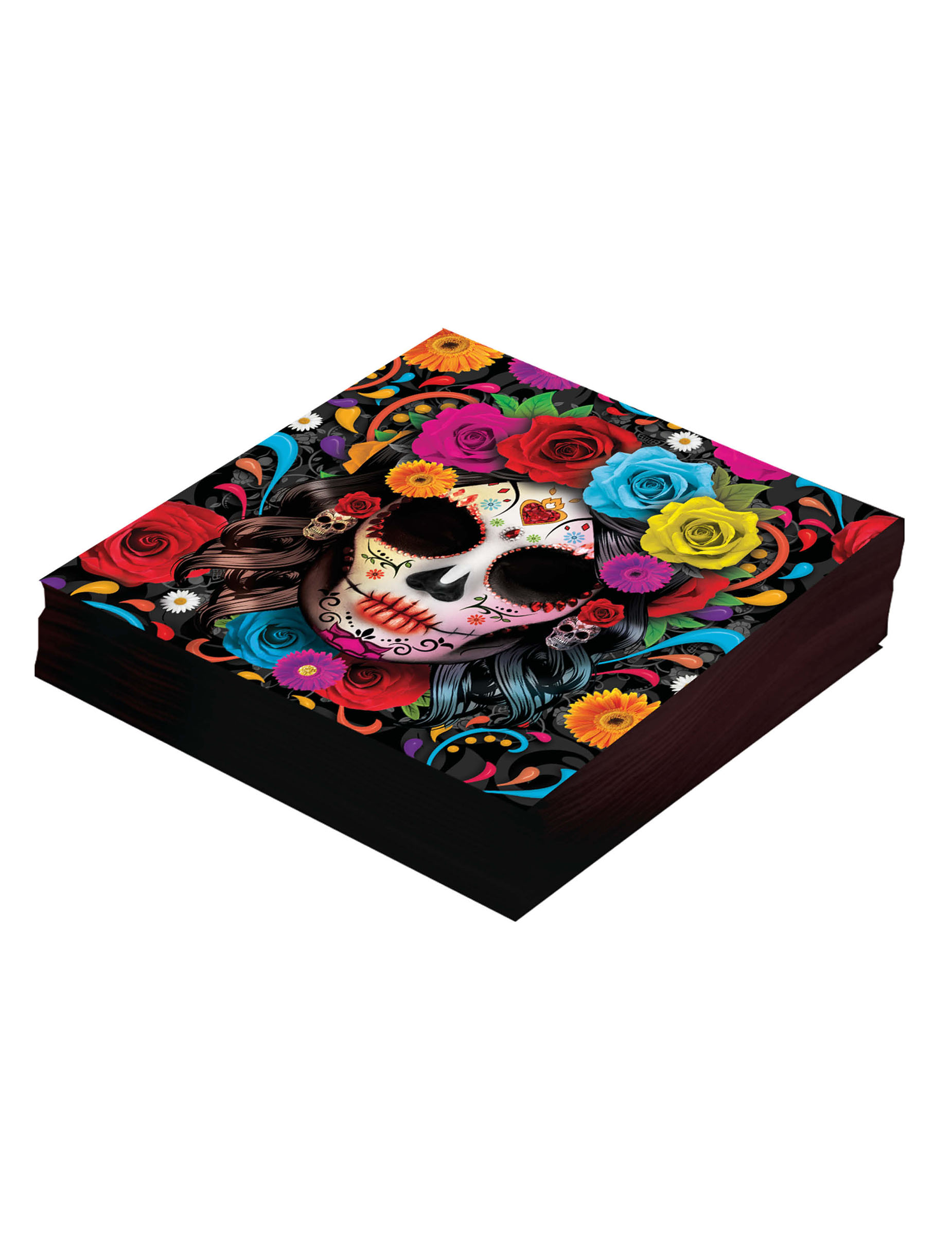 20-serviettes-catrina-dia-de-los-muertos-16-x-16-cm_343731_2