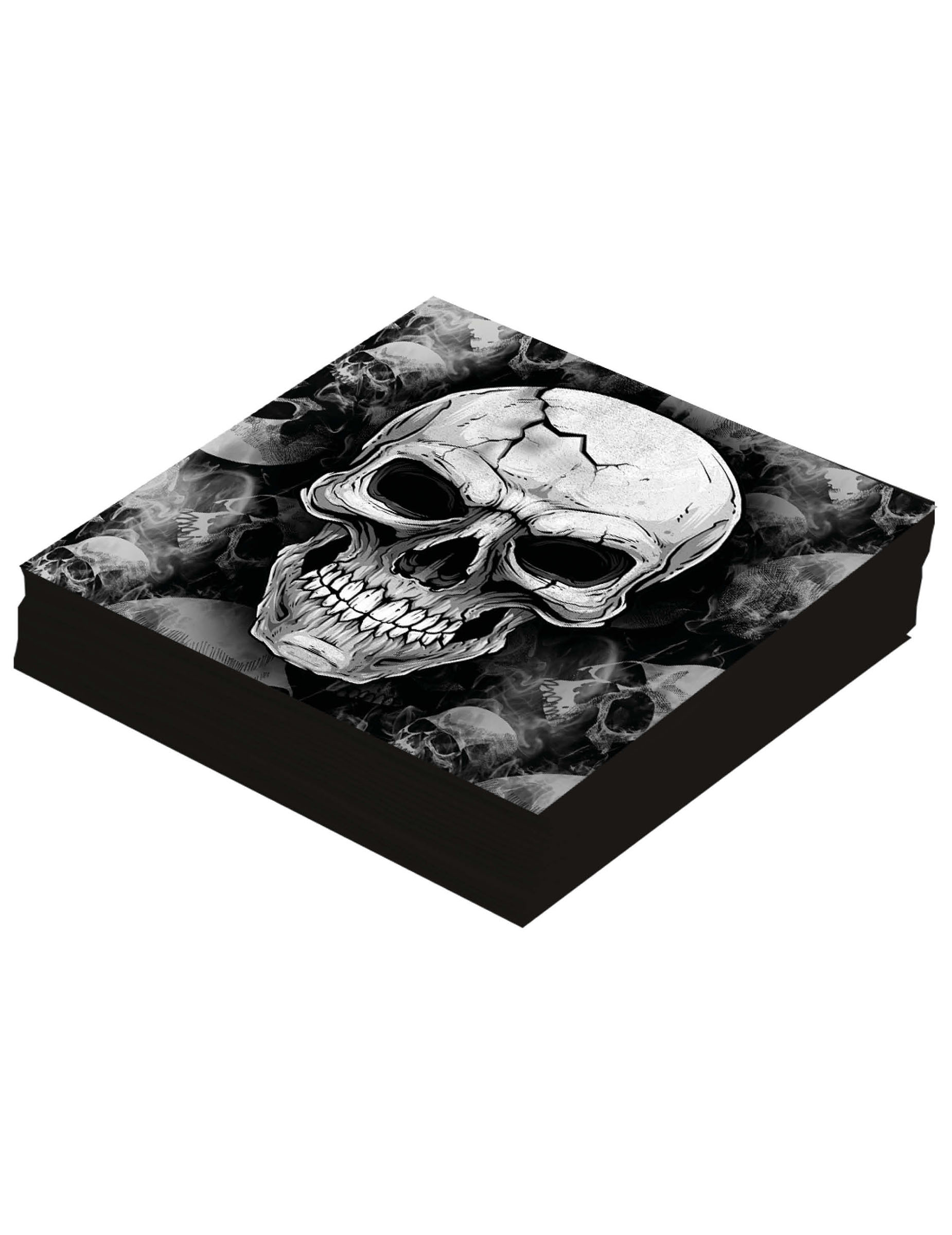 20-serviettes-tete-de-mort-16-x-16-cm_343741_2