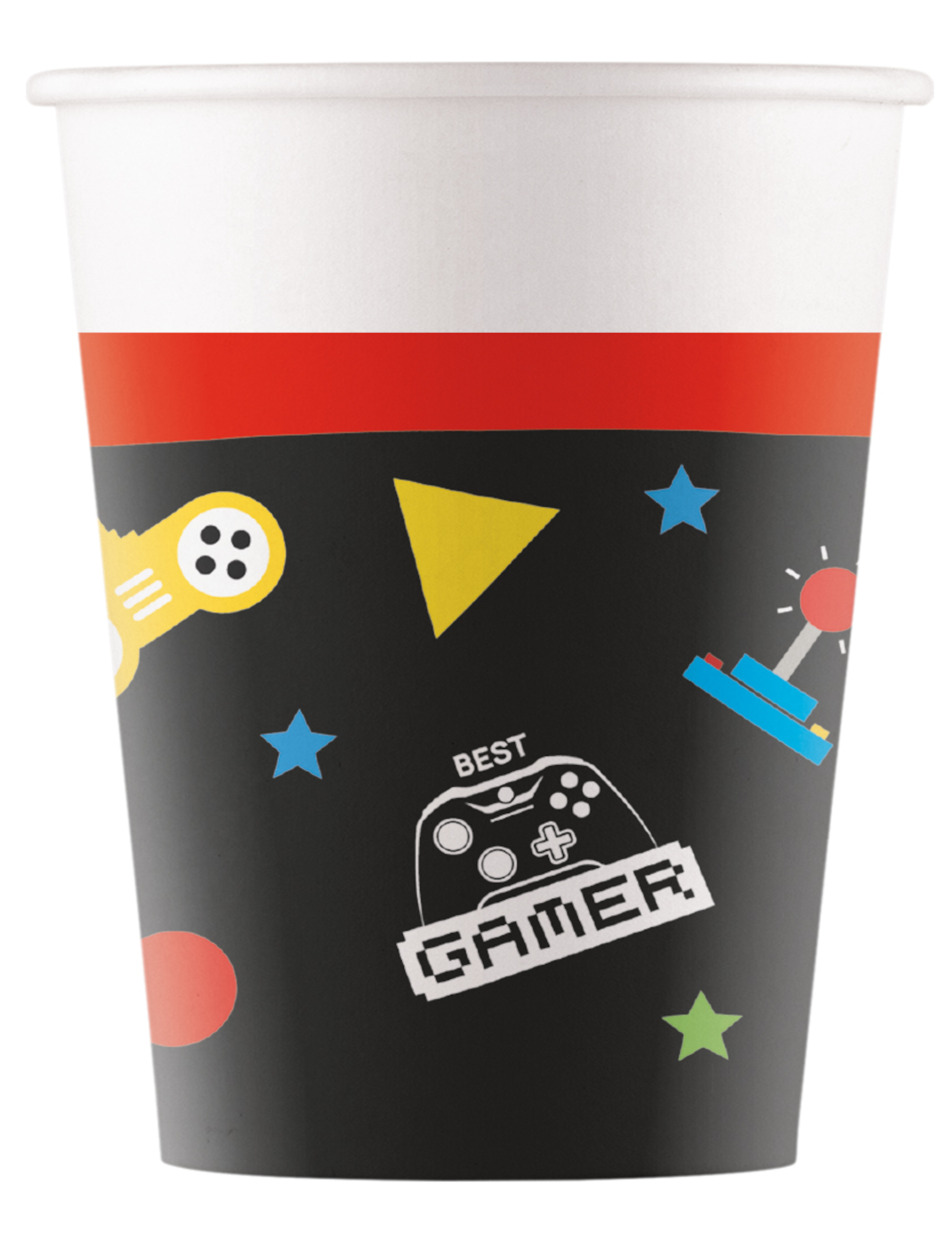 8-gobelets-en-carton-gaming-party-200-ml_339149