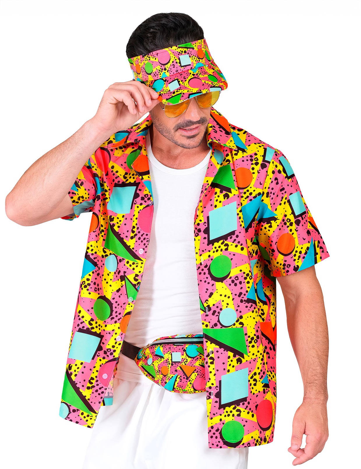 chemise-a-motifs-annees-90-multicolore-adulte_345175