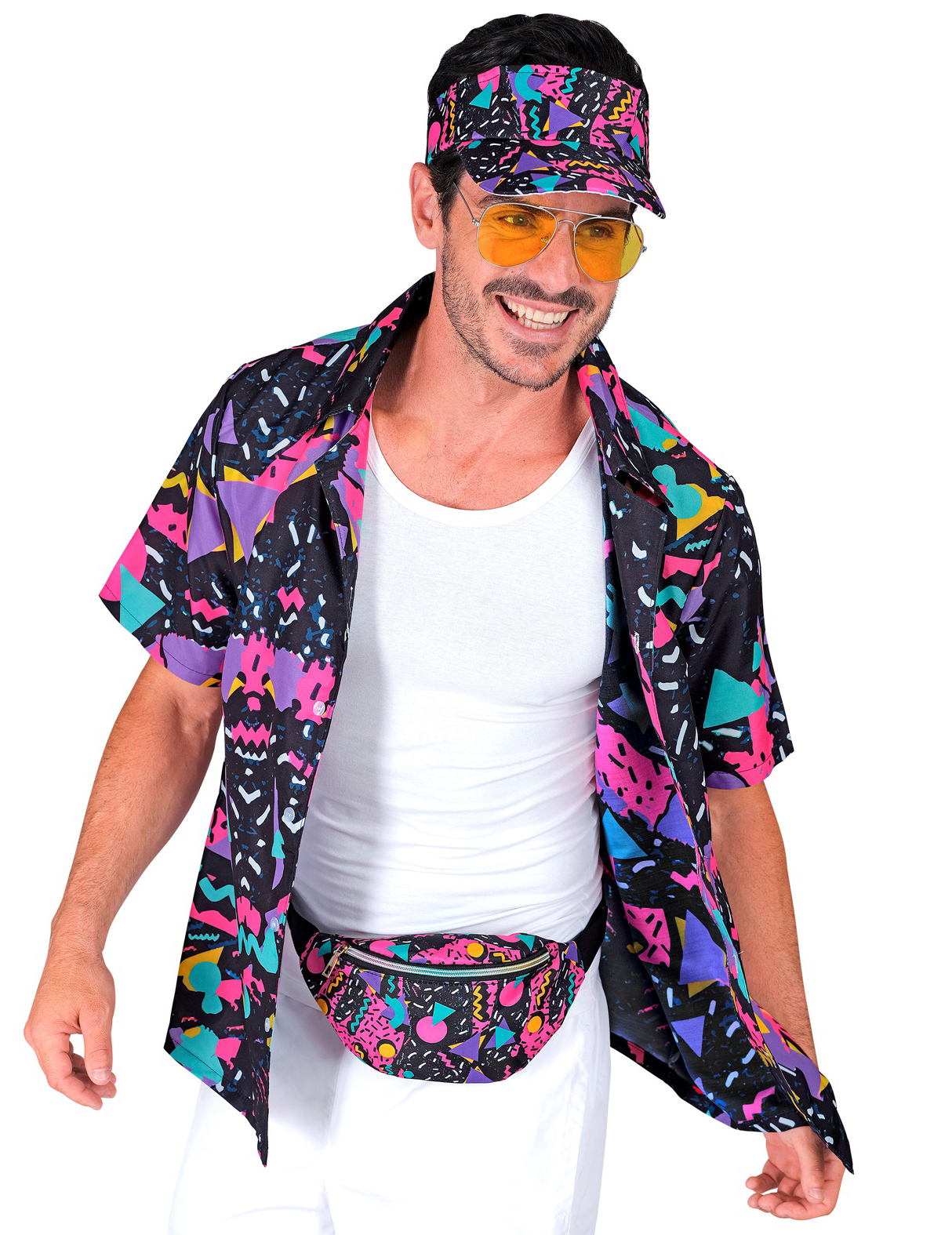 chemise-a-motifs-annees-90-noire-adulte_345173