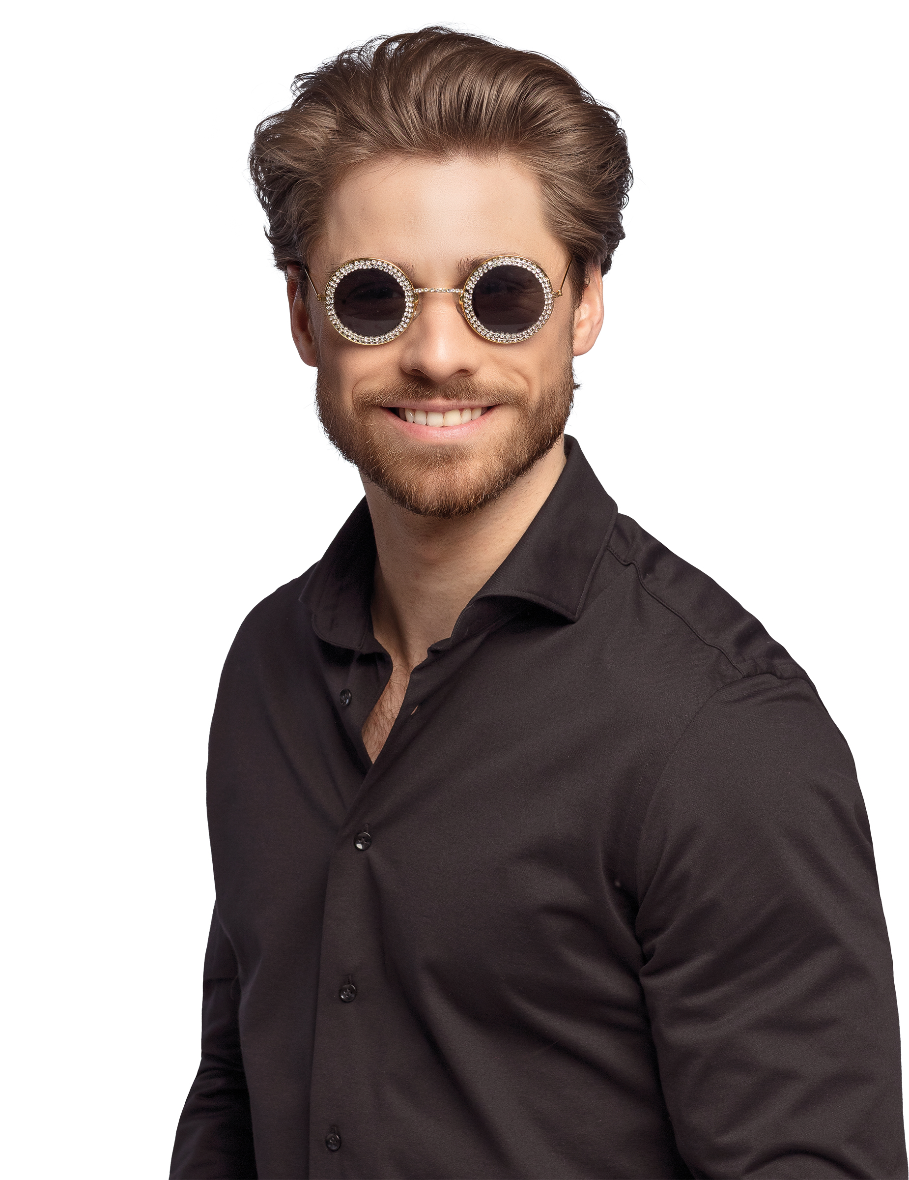 lunettes-rondes-noires-a-strass-adulte_343517_2