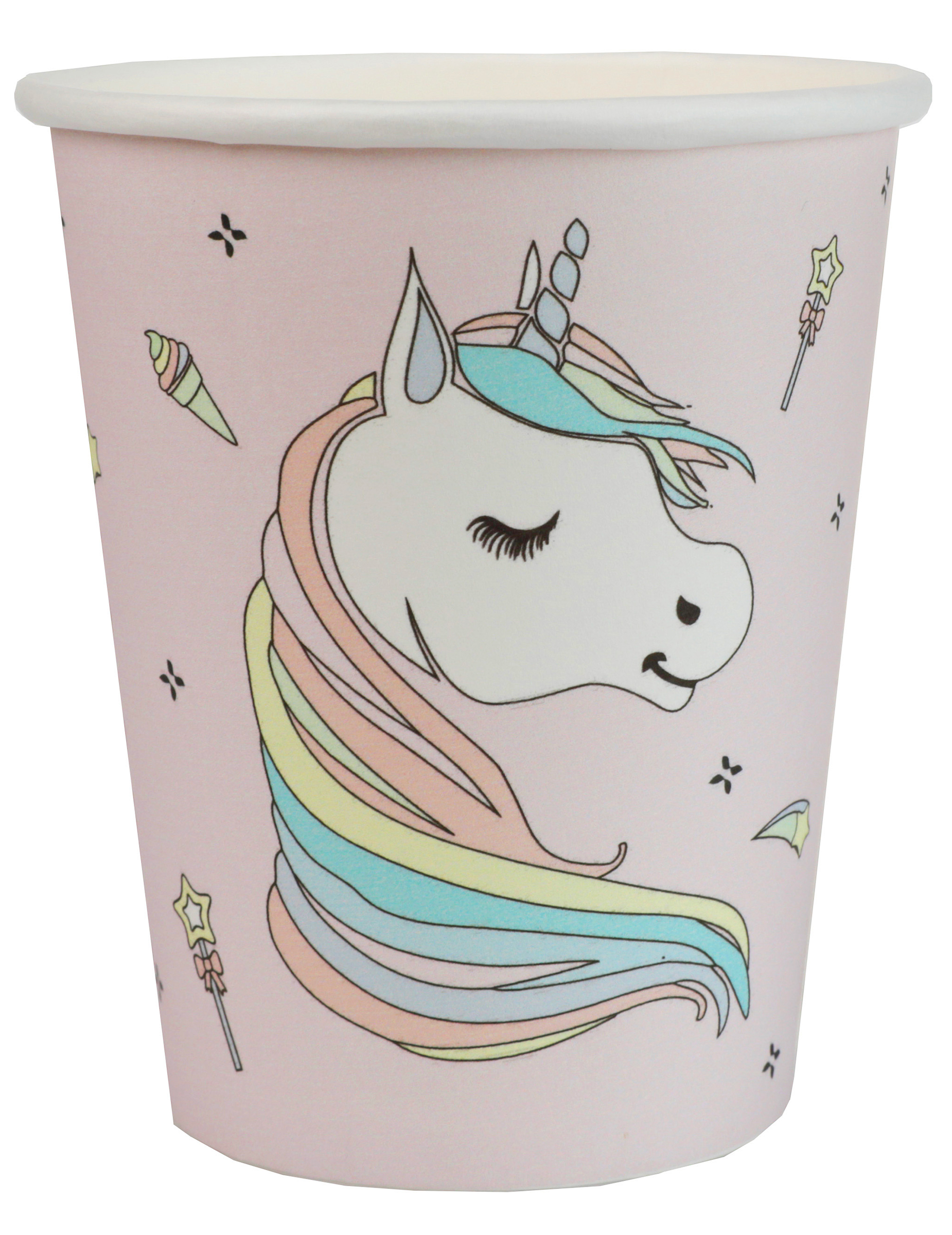 10-gobelets-carton-licorne-7-8-x-9-7-cm_331535