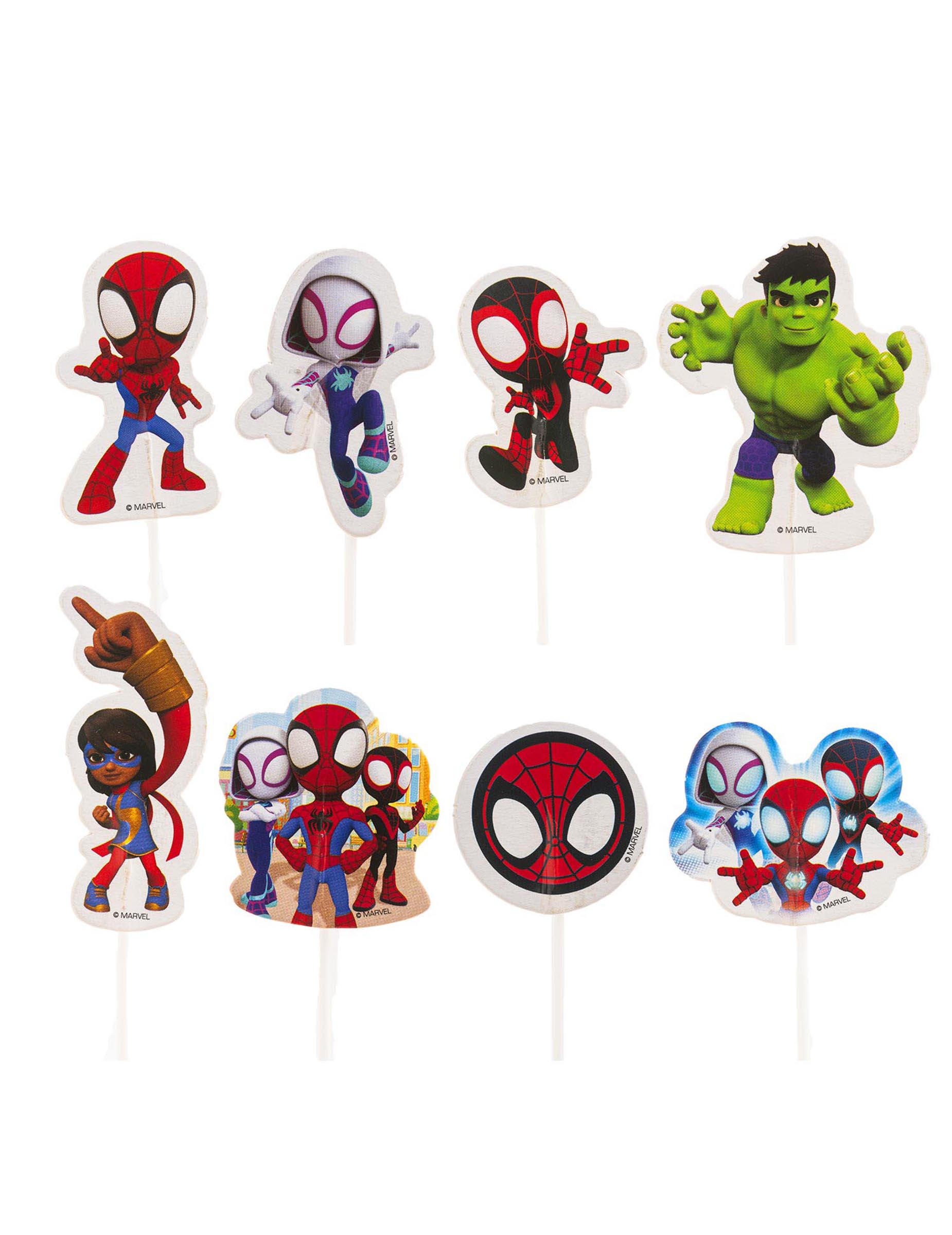 16-cake-toppers-en-papier-spidey-et-ses-amis_346297