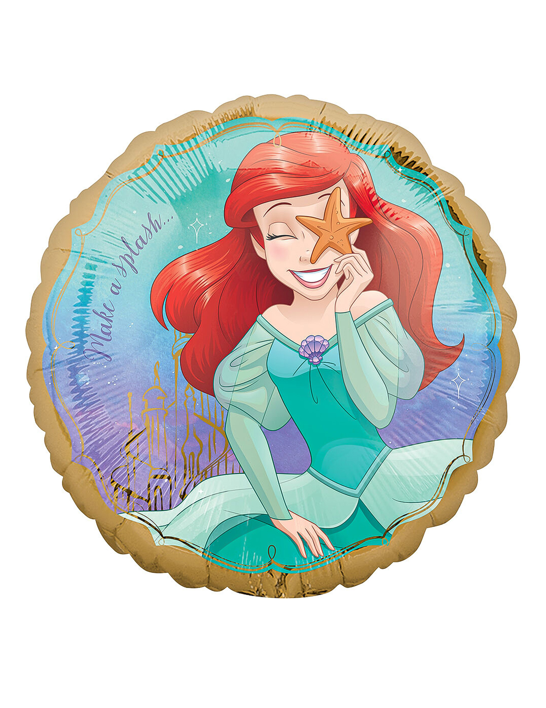 ballon-aluminium-ariel-la-petite-sirene-43-cm_346541