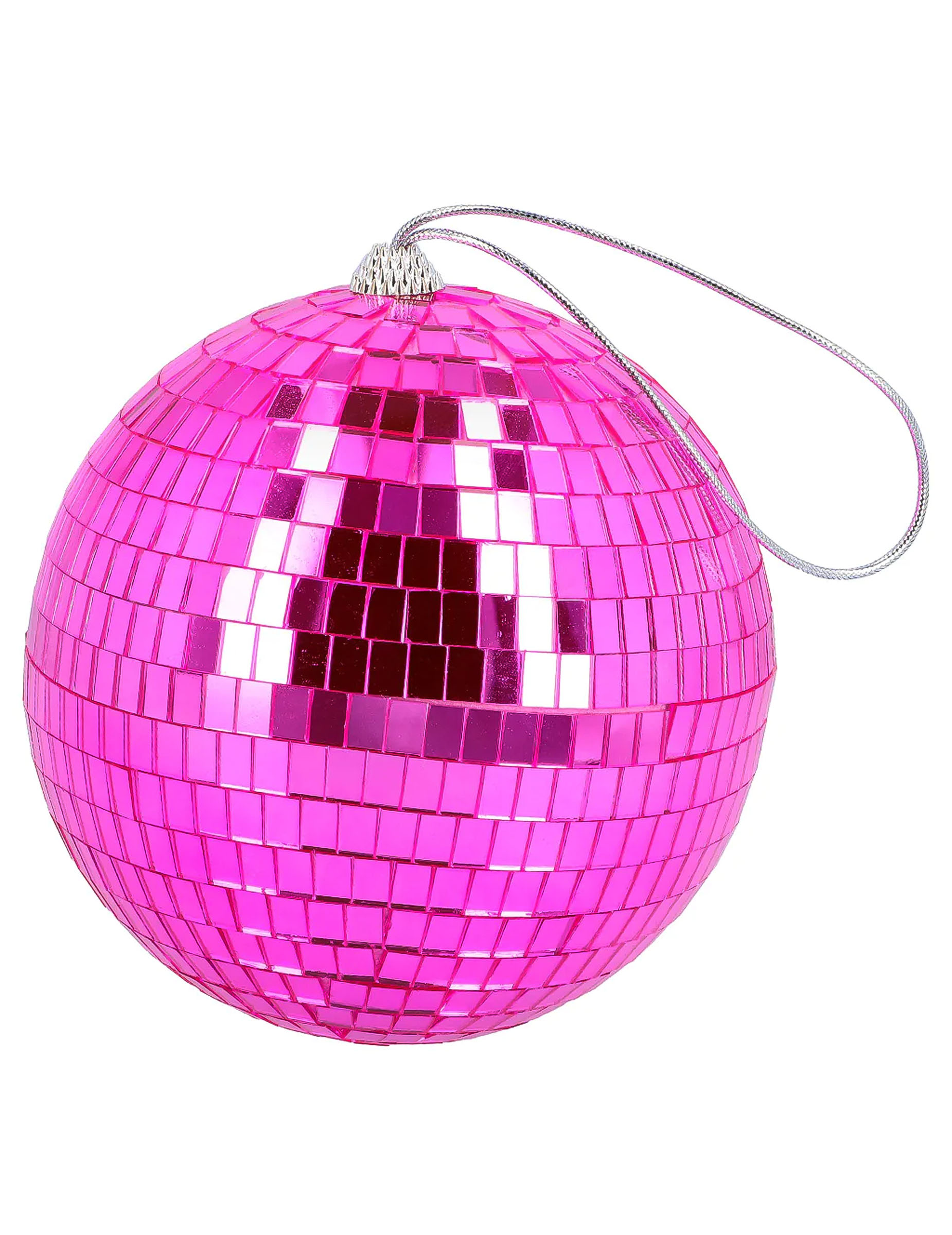 boule-a-facette-rose-fuchsia-15-cm_344693