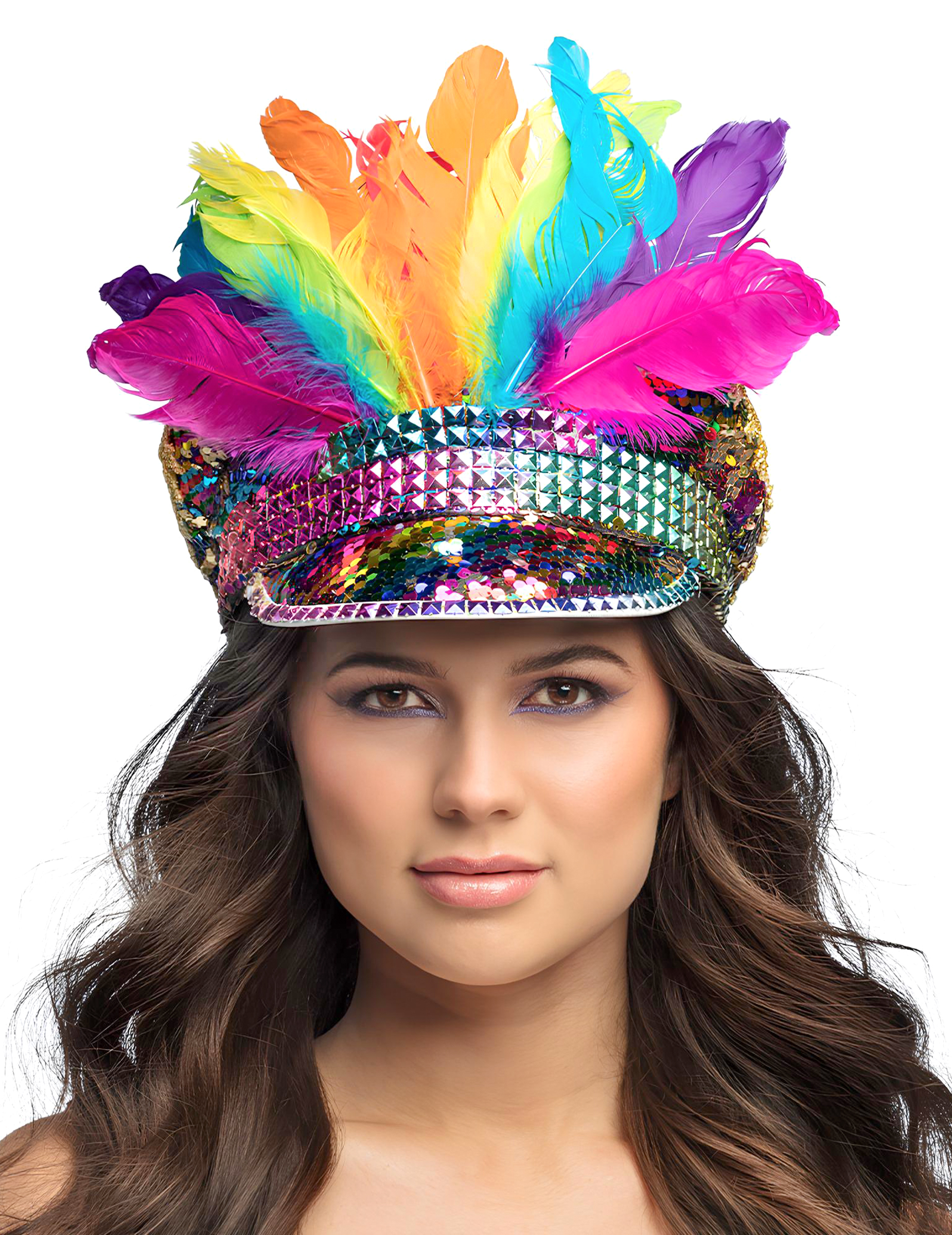 casquette-arc-en-ciel-avec-sequins-et-plumes-adulte_347727