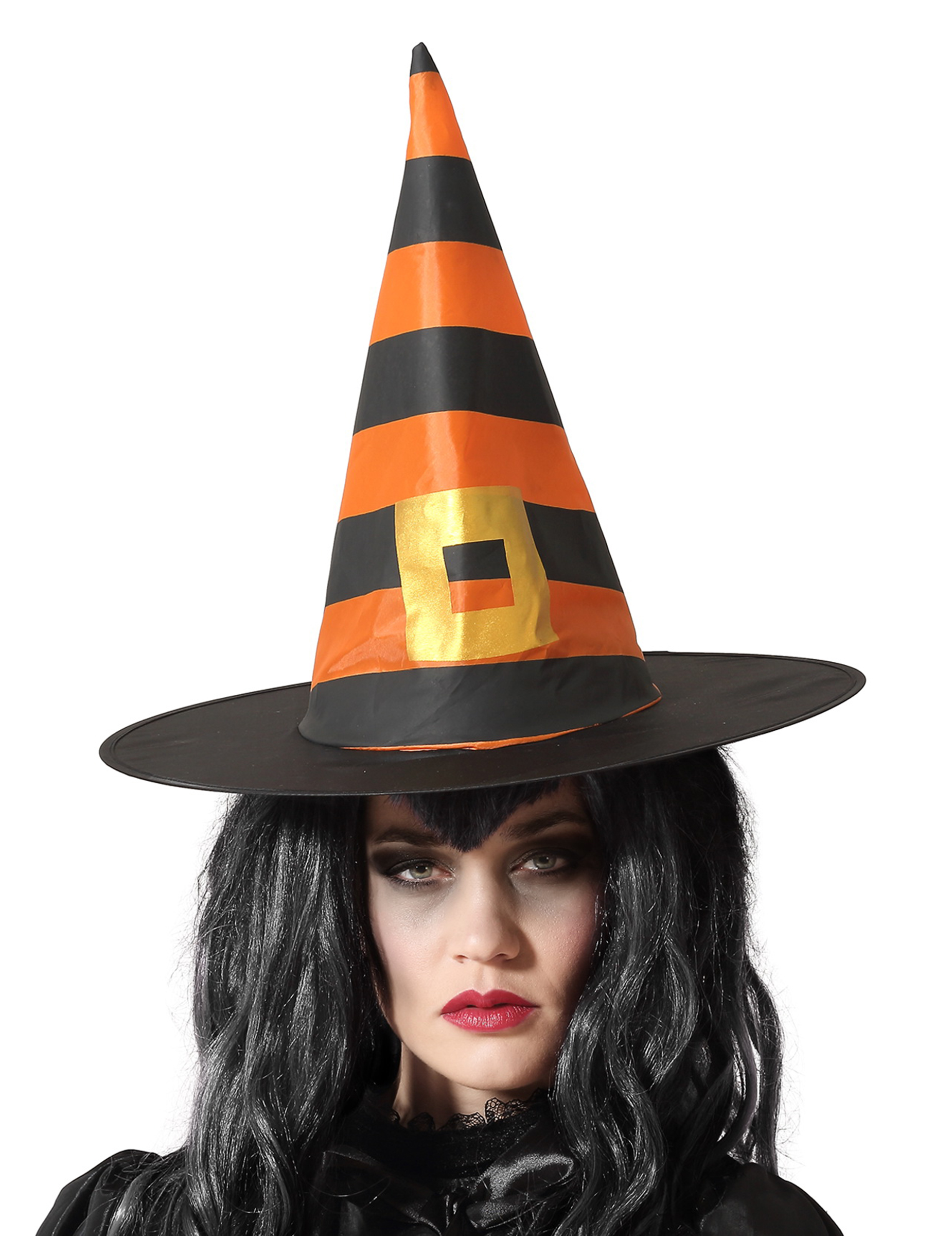 chapeau-de-sorciere-a-rayures-orange-et-noir_345817