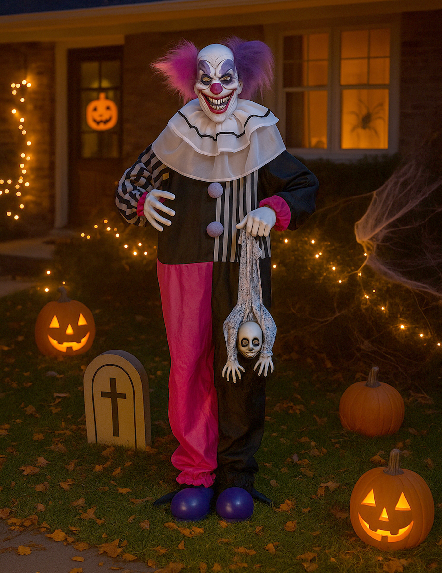 decoration-animee-clown-rose-et-noir-sonore-et-lumineuse-170-cm_348807_5