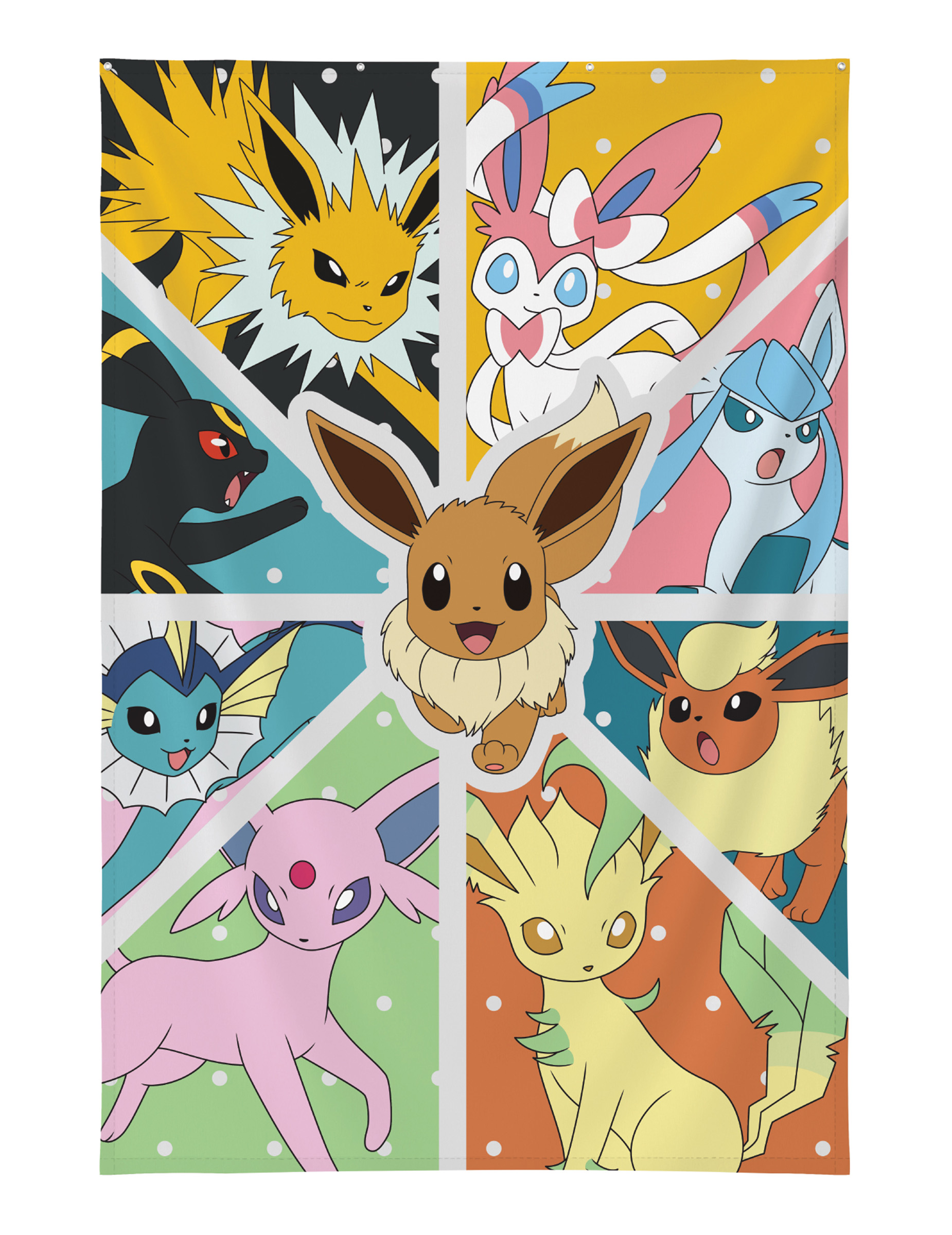decoration-murale-pokemon-evoli-transformations-12585-cm-avec-illets-metalliques_348697
