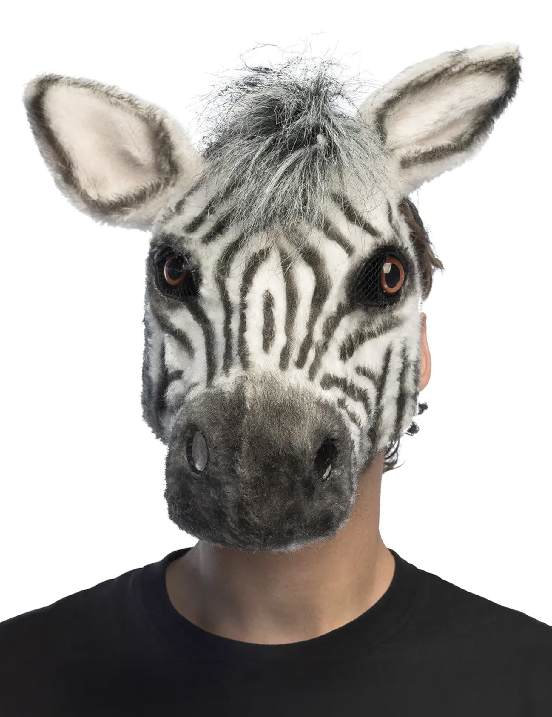 demi-masque-peluche-zebre-adulte_349919