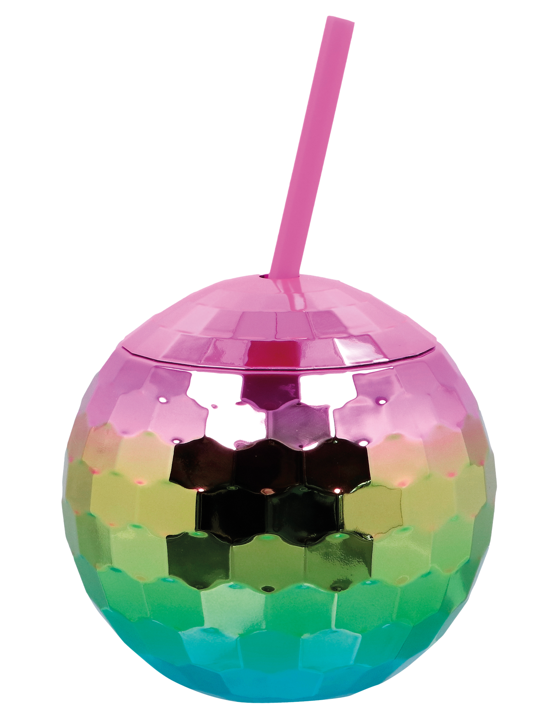 gobelet-boule-disco-arc-en-ciel-600-ml_343457