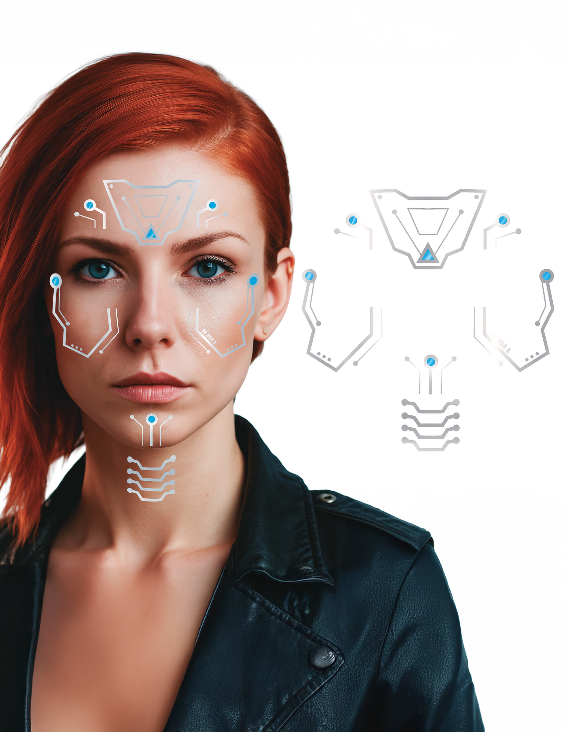 tatouages-pour-visage-robot-futuriste_348095