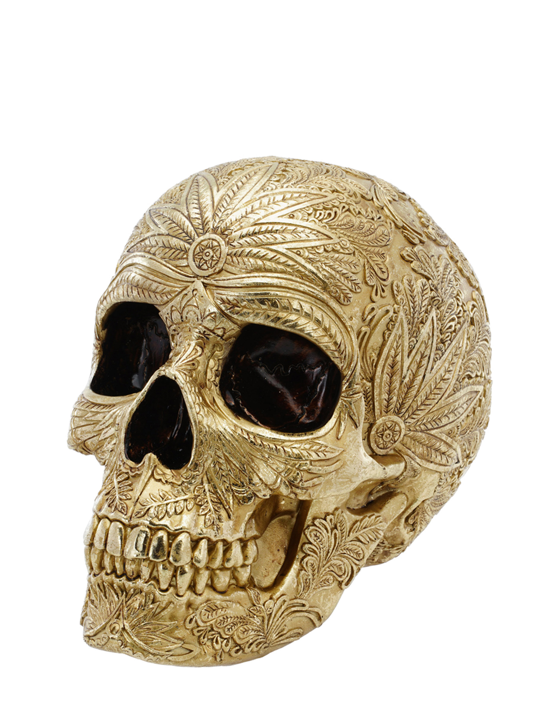 tete-de-mort-baroque-doree-en-resine-25cm_348485